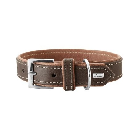 Hunter Halsband Porto dunkelbraun 55 cm