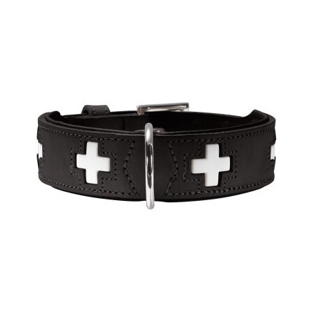 Hunter Halsband Swiss schwarz 65 cm