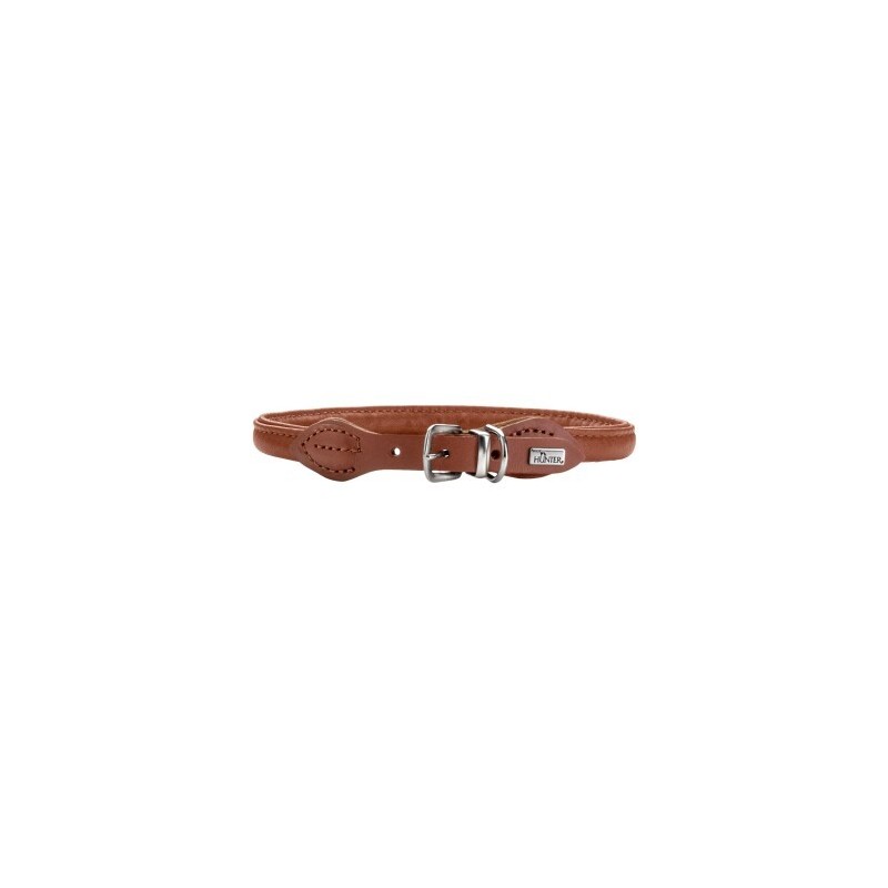 Hunter Halsband Round & Soft Canadian Up cognac 45 cm