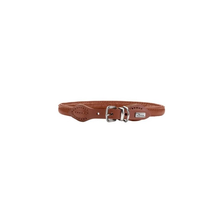 Hunter Halsband Round & Soft Canadian Up cognac 45 cm