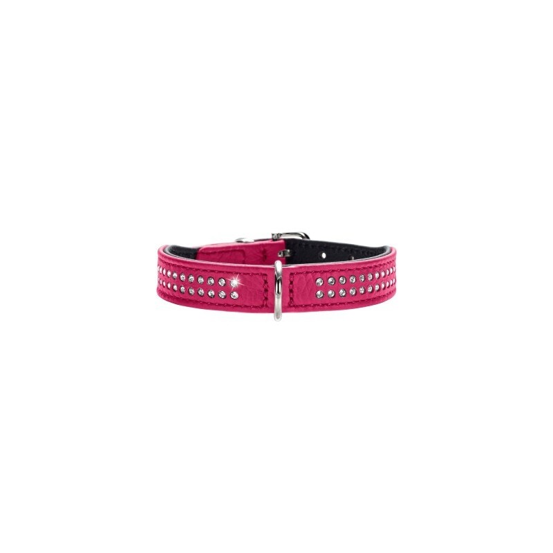 Hunter Halsband Diamond Petit pink 32 cm