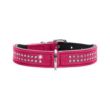 Hunter Halsband Diamond Petit pink 32 cm