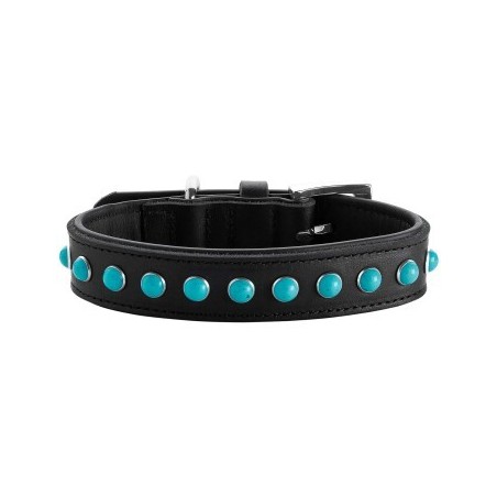 Hunter Halsband Modica schwarz 35 cm