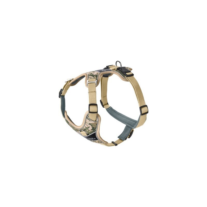 Hunter Geschirr Divo Camouflage beige L-XL