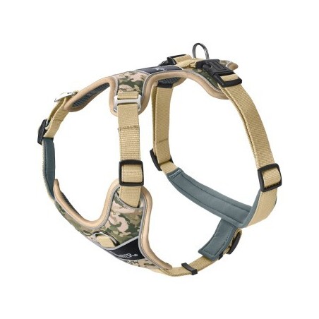 Hunter Geschirr Divo Camouflage beige L-XL
