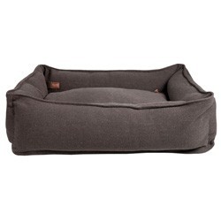 HUNTER Hundebett Belluno braun, Gr. S, Außenmaße: ca. 60 x 40 cm