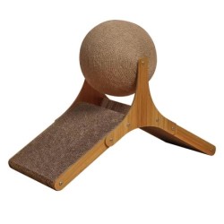 Katzenkratzspielzeug, lindert Angstzustände, Selbstunterhaltung, interaktives Spielzeug, Sisal-Katzenkratzbrett