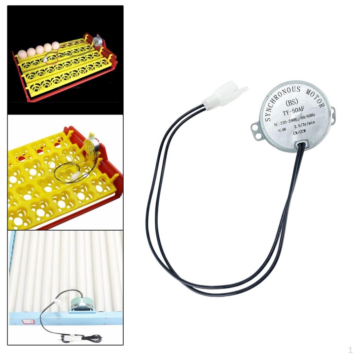 Eierwender-Motor für automatisches Inkubator-Wendetablett, 2,5 U/min, AC 220 V AC 220V