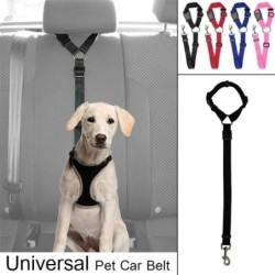 Verstellbarer Hundesicherheitsgurt, Hundegeschirr, Haustierauto-Sicherheitsgurt, Haustier-Sicherheitsleine, Führt für Hunde/K
