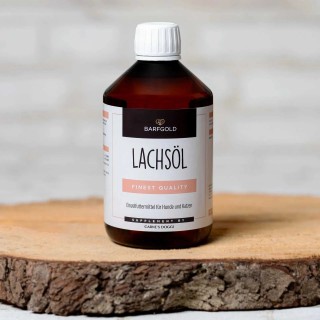 Lachsöl, kaltgepresst 500 ml Flasche