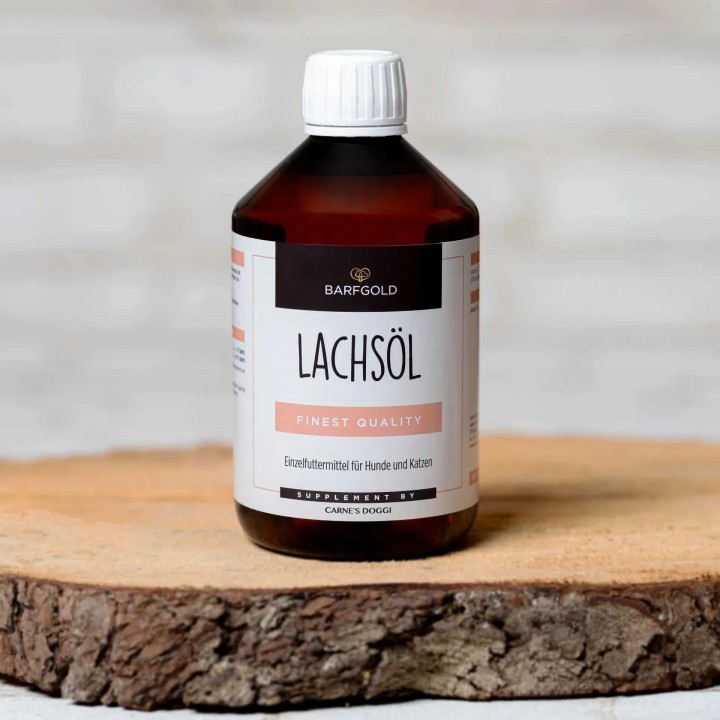 Lachsöl, kaltgepresst 500 ml Flasche