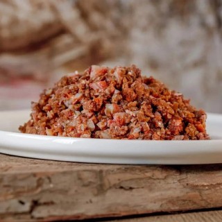 Pferd-Komplett-Menü, gewolft 1.000 g Beutel