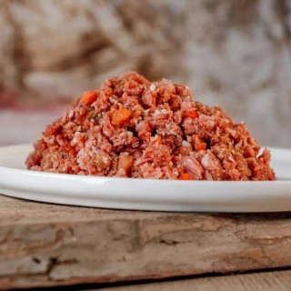 Lamm-Komplett-Menü, gewolft 1.000 g Beutel