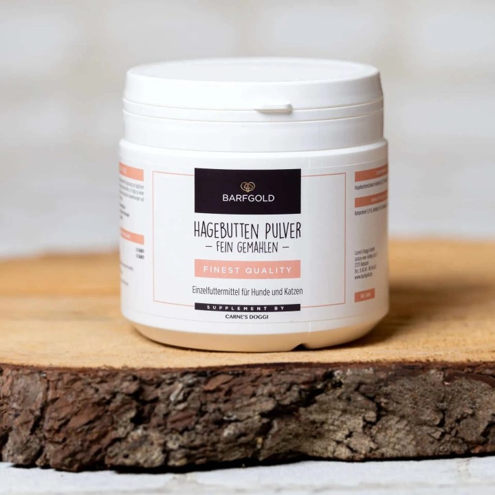 Hagebuttenschalen, fein gemahlen 250 g Dose