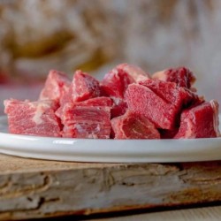 Rindermuskelfleisch, durchwachsen 1.000 g Beutel