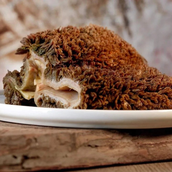 Rinderpansen, grün, in großen Würfeln 1.000 g Beutel