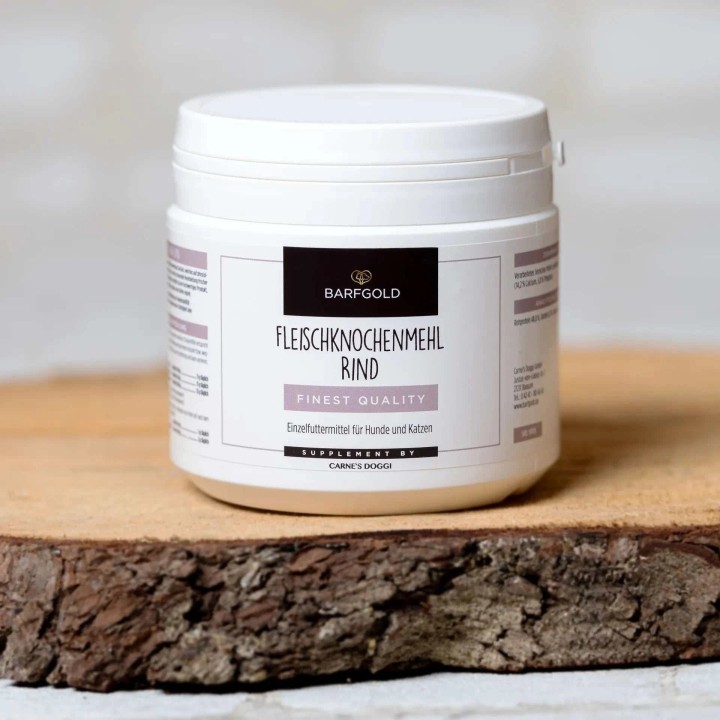 Fleischknochenmehl (Rind) 250 g Dose