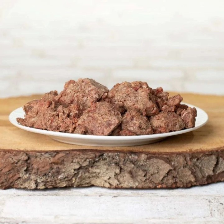 Komplett-Menü Pferd für Katzen, gewolft 500 g Beutel