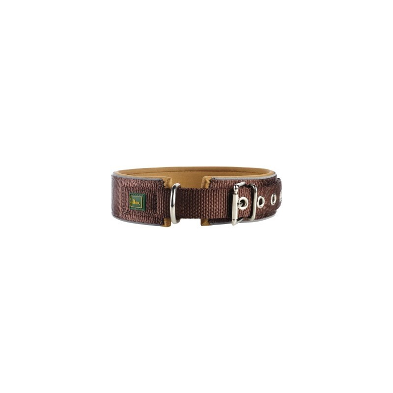 Hunter Halsband Neopren Reflect braun/ caramell 45 cm