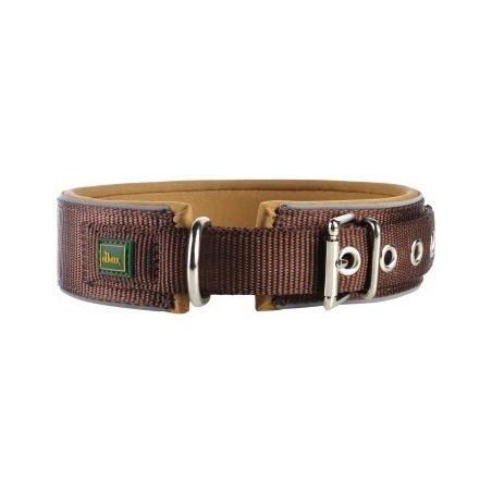Hunter Halsband Neopren Reflect braun/ caramell 45 cm