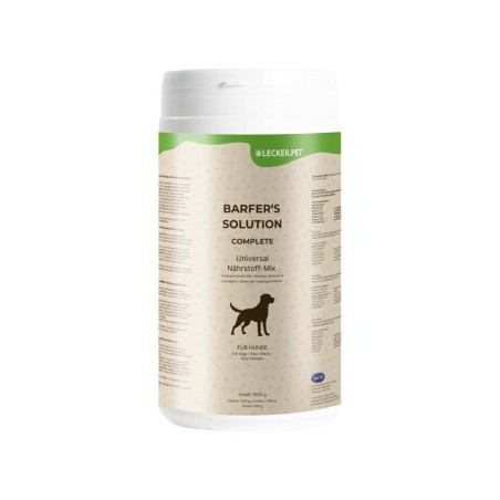 Lyra Pet Lecker.Pet Barfer's Solution Complete Universal Nährstoff Mix Pulver für Hunde 6x1 kg