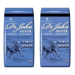 Dr John Silver Huhn mit Gemüse 2x15 kg