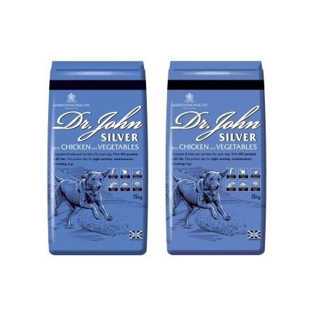 Dr John Silver Huhn mit Gemüse 2x15 kg