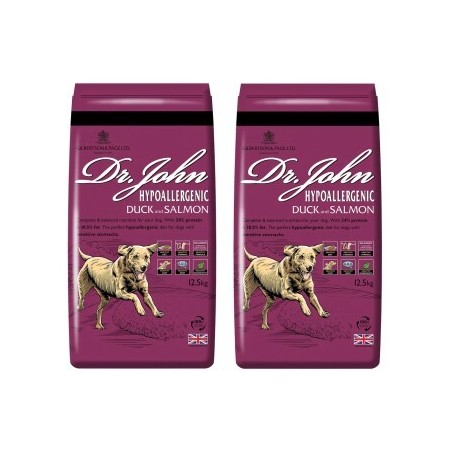 Dr John Ente und Lachs 2x12,5 kg