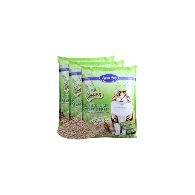 Lyra Pet Lyra Power Pinien Katzenstreu klumpend