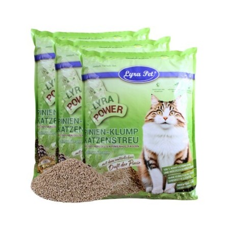 Lyra Pet Lyra Power Pinien Katzenstreu klumpend