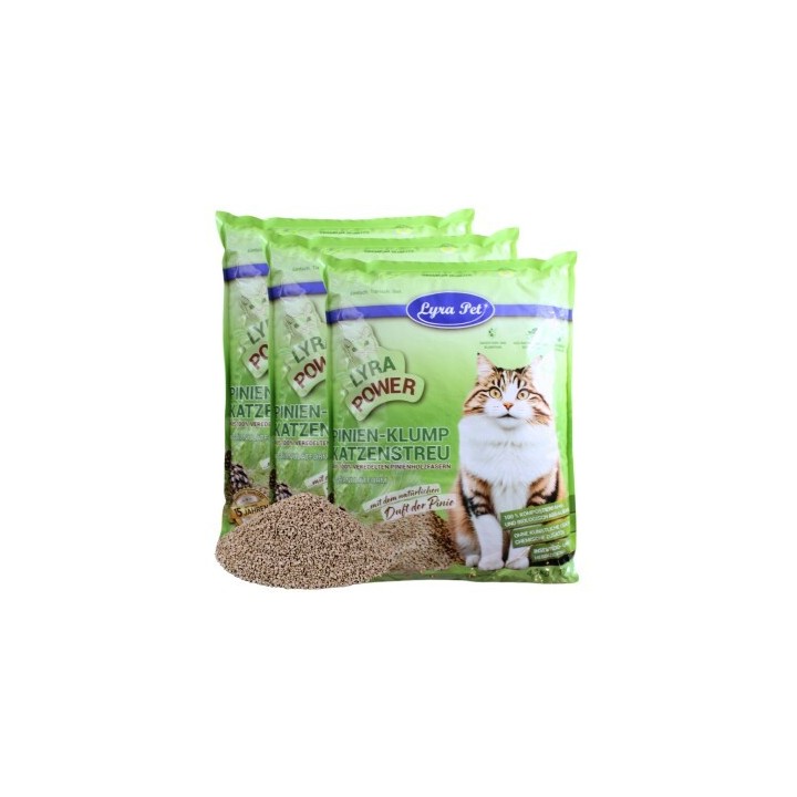 Lyra Pet Lyra Power Pinien Katzenstreu klumpend