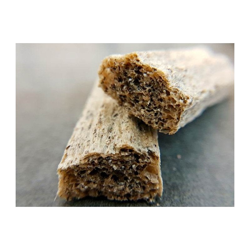 qchefs Puffed Cheese Hüttenkäse-Cracker, 3 Stück