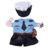 Polyester Niedliche Haustier Halloween Kleidung Strafe Polizei Aufrecht Kostüm Kleid Up für Katzen Hunde(S) S