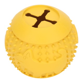 Hundeleckerli-Spielzeugball, IQ-Training, Zahnreinigung, Gummi, Hundeleckerli-Futterball für Hunde, Welpen, Haustiere