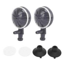 Luftpumpen-Steinblasen-Diffusor mit Saugnäpfen für Hydrokultur-Aquarien und Fischtanks