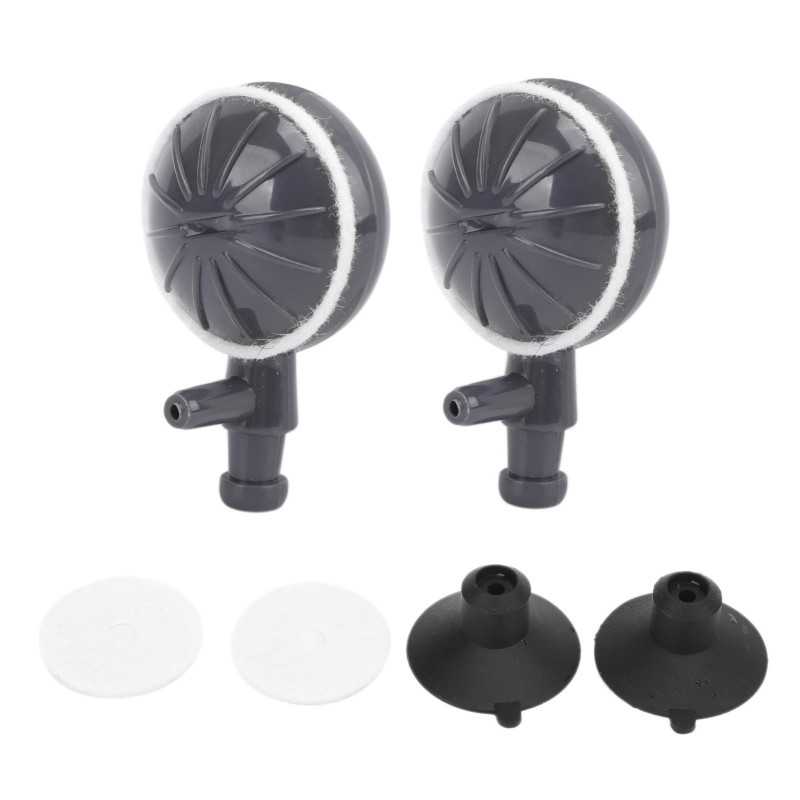 Luftpumpen-Steinblasen-Diffusor mit Saugnäpfen für Hydrokultur-Aquarien und Fischtanks