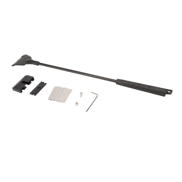 Aquarium-Algenschaber, 5 austauschbare Klingen, leichter Aquarium-Schaberreiniger für Glastanks Narrow Mouth Standard Type 34