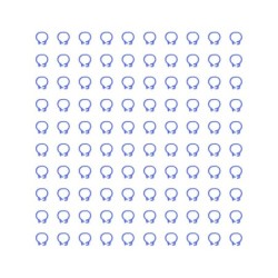 100 STÜCKE 8mm Tauben Identifikation Bein Ringe Geflügel Bein Bänder Keine Worte Tauben SuppliesDark Blau dunkelblaue
