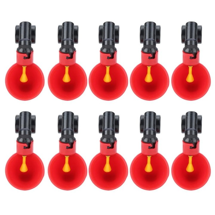 Automatische Trinkschale, Wassertrinker, Flüssigkeitsbecher, landwirtschaftliches Werkzeug für Wachteln, Hühner, Vieh