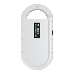 Tragbarer Handheld-Tierchip-Leser Haustier-Mikrochip-Scanner Universal-RFID-Leser