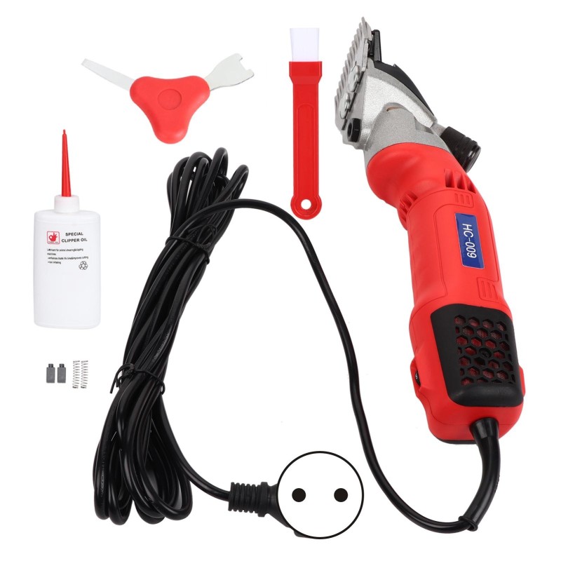 Professionelle elektrische Schaf- und Ziegenschere für den Bauernhof, Wolle, Scherklinge, Fellpflege, Clipper