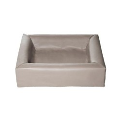 Bia Kunstleder-Bezug - Taupe - 50 x 60 cm
