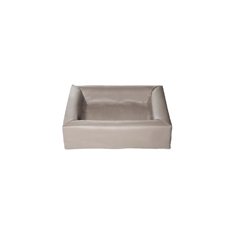 Bia Kunstleder-Bezug - Taupe - 50 x 60 cm