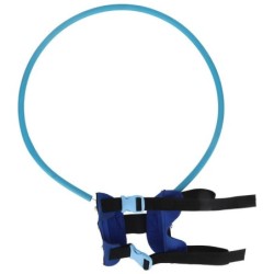 Blind Dog Safe Pet Ring Verhaltenshilfe Hunde schützen Engelsflügel blau (M) M