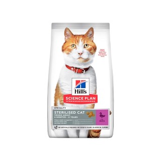 Hill's Science Plan Adult Sterilised Katzenfutter - Ente - 1,5 kg