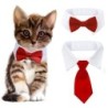 Hundehalskette, Haustierzubehör für Welpen, Kätzchen, Haustierkostüme, Katzenhalsband, Hundefliege, Hundehalsband L-pet bow t