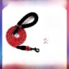Reflektierende Hundeleine aus Nylonseil für mittelgroße und große Hunde Width 1.2cm, Length 1.5m violett