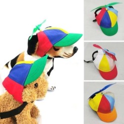 Haustiermütze, bunte Haustier-Propellermütze, bezaubernde, sonnenfeste, atmungsaktive Hunde-Baseballmütze für den Sommer im F