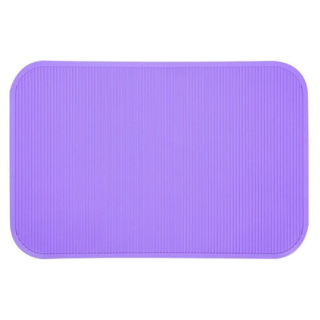 Rutschfeste Gummimatte für den Trainingstisch zur Fellpflege und zum Baden von Haustieren violett