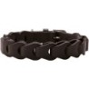 Hunter Halsband Solid Education Chain dunkelbraun 60 cm